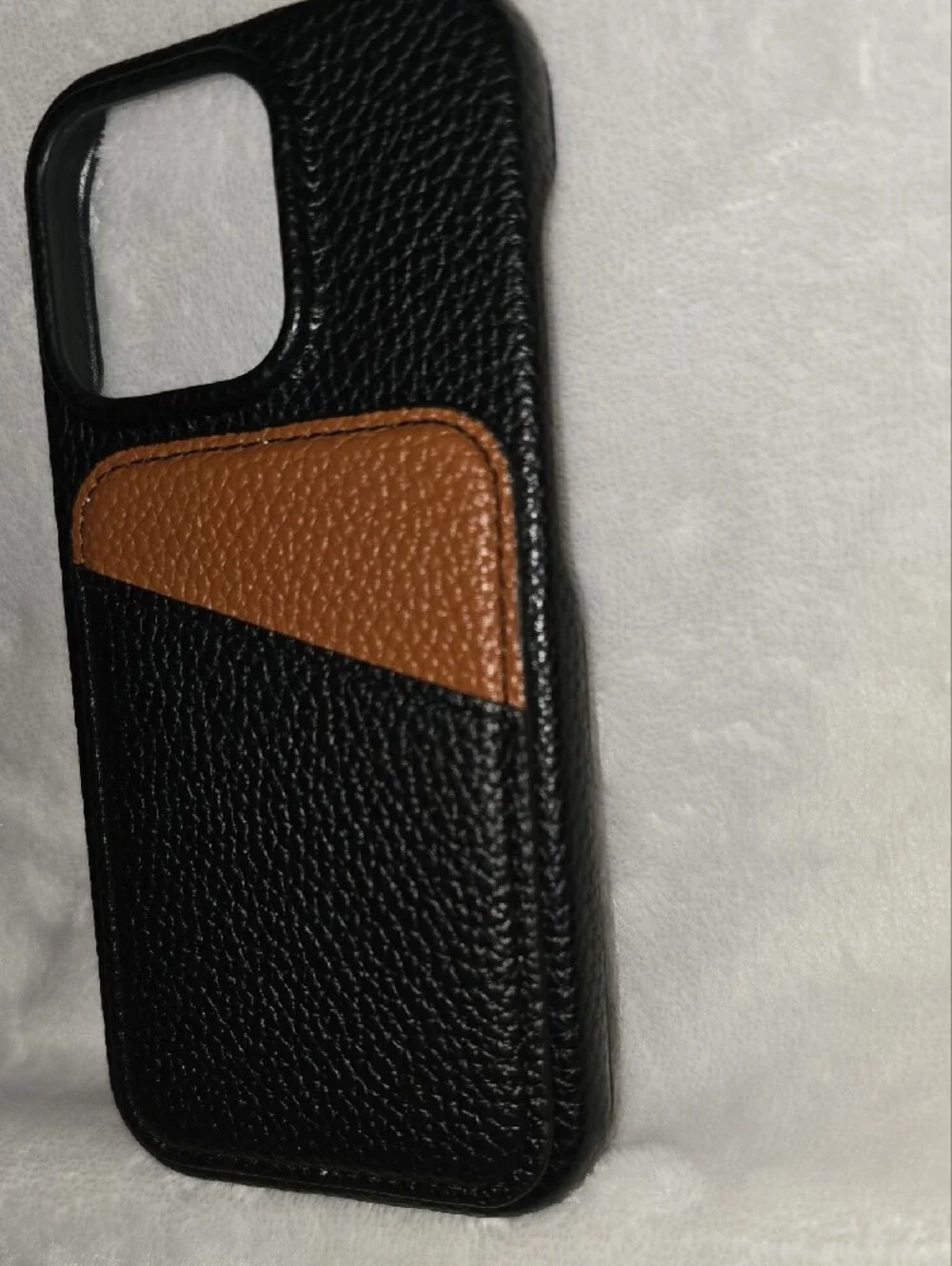 FUNMIKO leather phone case designed for the iPhone 16 Pro